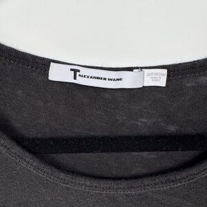 Alexander Wang Black Open-Knit Sleeveless Tank – Men’s Medium